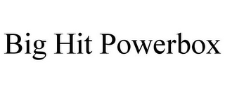 BIG HIT POWERBOX