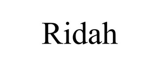 RIDAH