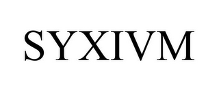 SYXIVM