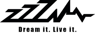 ZZZ DREAM IT. LIVE IT.