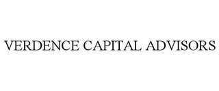 VERDENCE CAPITAL ADVISORS