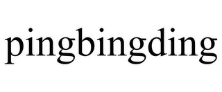 PINGBINGDING