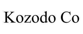 KOZODO CO