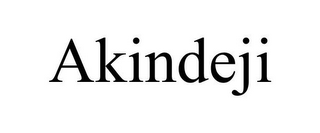 AKINDEJI