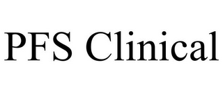 PFS CLINICAL