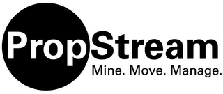 PROPSTREAM MINE. MOVE. MANAGE.