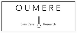 OUMERE SKIN CARE RESEARCH