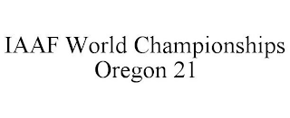 IAAF WORLD CHAMPIONSHIPS OREGON 21