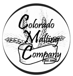 COLORADO MALTING COMPANY EST. 2008