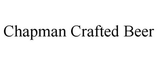 CHAPMAN CRAFTED BEER