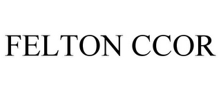 FELTON CCOR