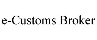 E-CUSTOMS BROKER