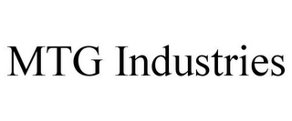 MTG INDUSTRIES