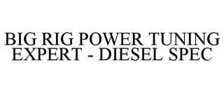 BIG RIG POWER TUNING EXPERT - DIESEL SPEC