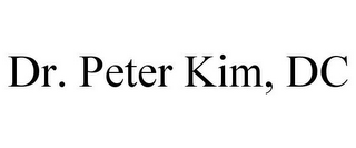 DR. PETER KIM, DC