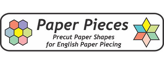 PAPER PIECES PRECUT PAPER SHAPES FOR ENGLISH PAPER PIECING