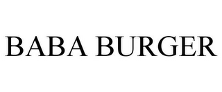 BABA BURGER
