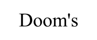 DOOM'S