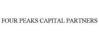 FOUR PEAKS CAPITAL PARTNERS