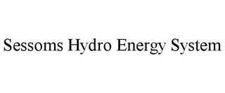 SESSOMS HYDRO ENERGY SYSTEM