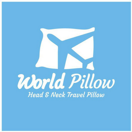 WORLD PILLOW HEAD & NECK TRAVEL PILLOW