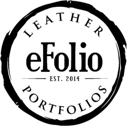 EFOLIO LEATHER PORTFOLIOS EST. 2014