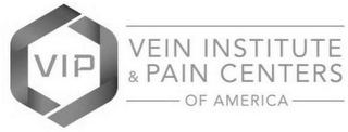 VIP VEIN INSTITUTE & PAIN CENTERS OF AMERICA