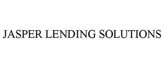 JASPER LENDING SOLUTIONS