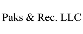 PAKS & REC. LLC