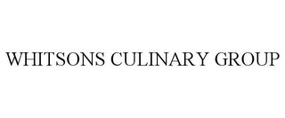 WHITSONS CULINARY GROUP