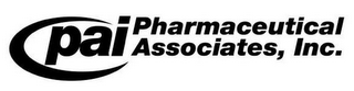 PAI PHARMACEUTICAL ASSOCIATES, INC.