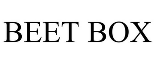 BEET BOX