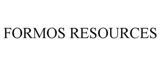 FORMOS RESOURCES