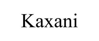 KAXANI