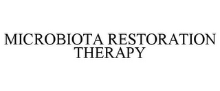 MICROBIOTA RESTORATION THERAPY