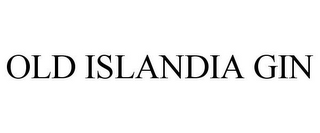 OLD ISLANDIA GIN