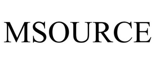 MSOURCE