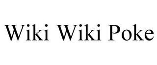 WIKI WIKI POKE