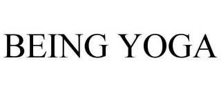BEING YOGA