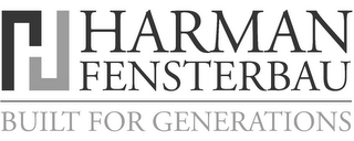 H HARMAN FENSTERBAU BUILT FOR GENERATIONS