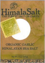 SUSTAINABLE SOURCING S HIMALASALT THE PUREST SALT ON EARTH SUSTAINABLE SOURCING ORGANIC GARLIC HIMALAYAN SEA SALT