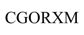 CGORXM