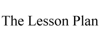 THE LESSON PLAN