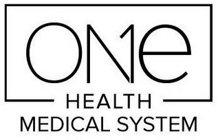 ONE 1 HEALTH MEDICAL SYSTEM