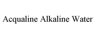 ACQUALINE ALKALINE WATER