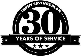 THRIFT SAVINGS PLAN 30 YEARS OF SERVICE