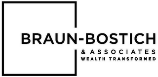 BRAUN-BOSTICH & ASSOCIATES WEALTH TRANSFORMED