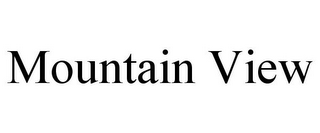 MOUNTAIN VIEW