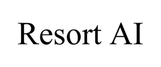 RESORT AI