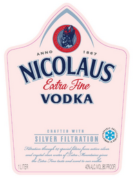 ANNO 1867 NICOLAUS EXTRA FINE VODKA